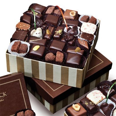 LA Burdick Assorted Gourmet Chocolate Gift Boxes of Bon Bons