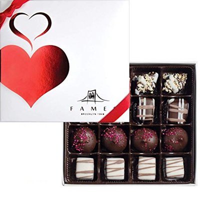 Gourmet Gift Box of Chocolate Gifts Available on Amazon -Fames Kosher Assorted Chocolates