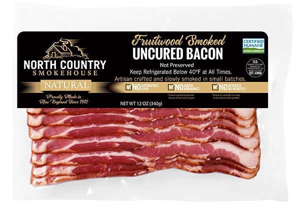 uncured bacon from North Country Smokehouse