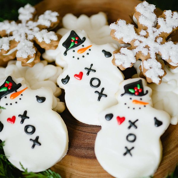 Snowman Christmas Cookies