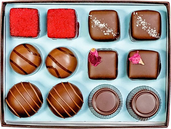 A Gift Box of Assorted Chocolates