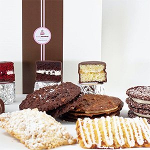 Assorted Gourmet Cookies Gift Box to mail order from Cake Monkey Bakery