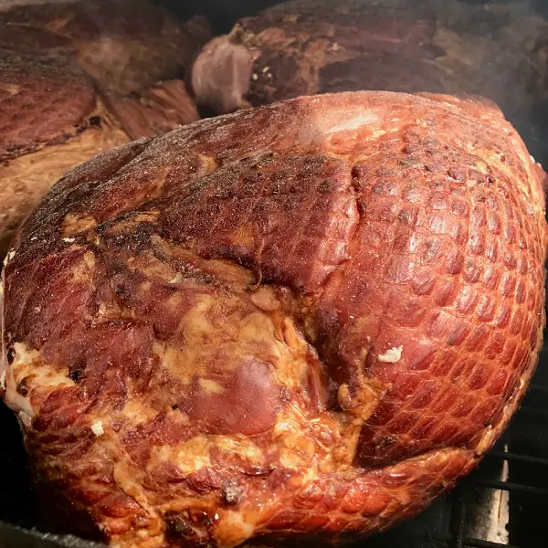 Kentucky smoked holiday ham