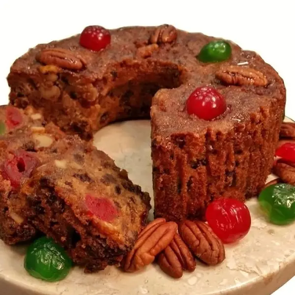 Assumption Abbey Classic Ring Fruitcake Aa=vailable on Amazon